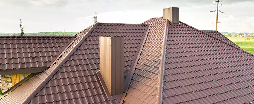 Residential Chimney Flashing Restoration in Conway, AR
