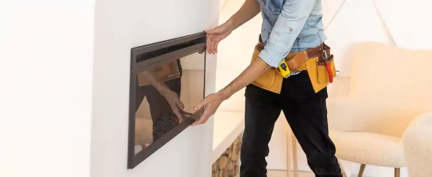 Metal Fireplace Installation in Conway, Arkansas