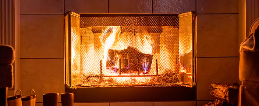 Mendota Hearth Landscape Fireplace Installation in Conway, Arkansas