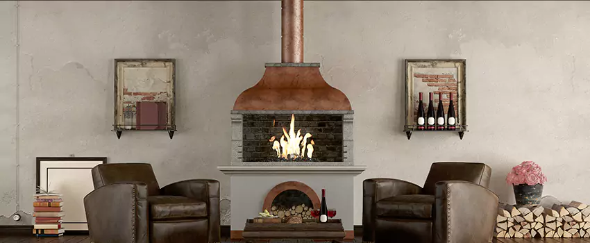 Thelin Hearth Products Providence Pellet Insert Fireplace Installation in Conway, AR