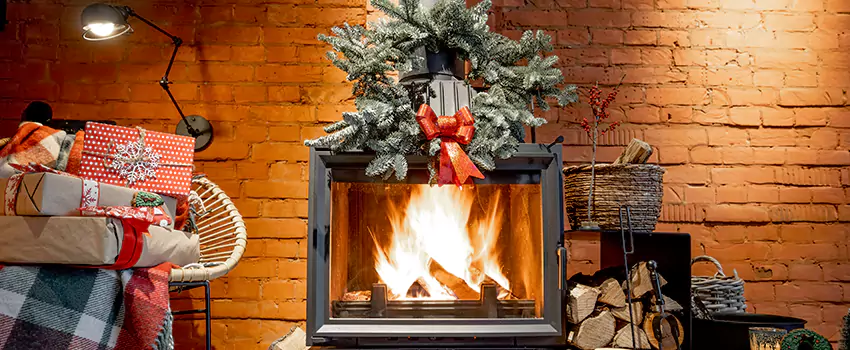 Travis Industries Linear Gas Fireplace Installation in Conway, Arkansas