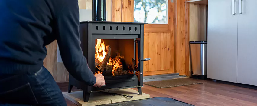 Open Hearth Wood Fireplace Installation in Conway, AR