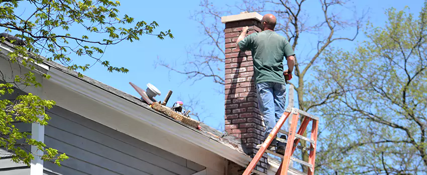 Vinyl and PVC Chimney Flashing Installation in Conway, AR