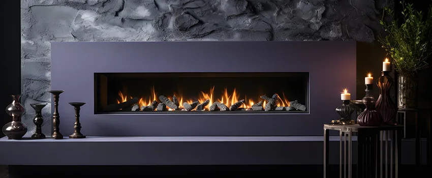 Ember Bed for Ventless Gas Fireplace in Conway, AR